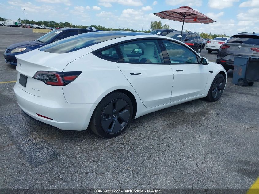 2021 Tesla Model 3 Long Range Dual Motor All-Wheel Drive VIN: 5YJ3E1EB5MF026423 Lot: 39222227