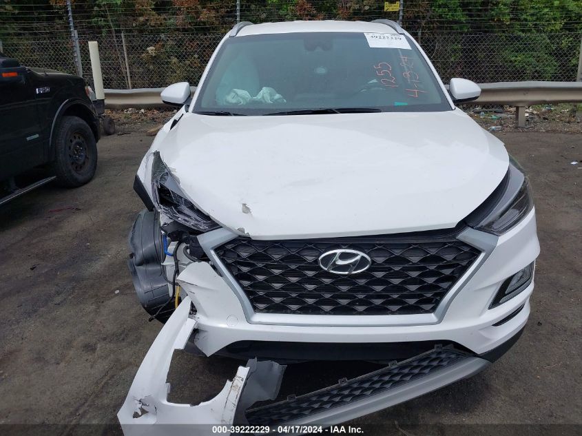 2020 Hyundai Tucson Sport VIN: KM8J3CAL1LU101255 Lot: 39222229