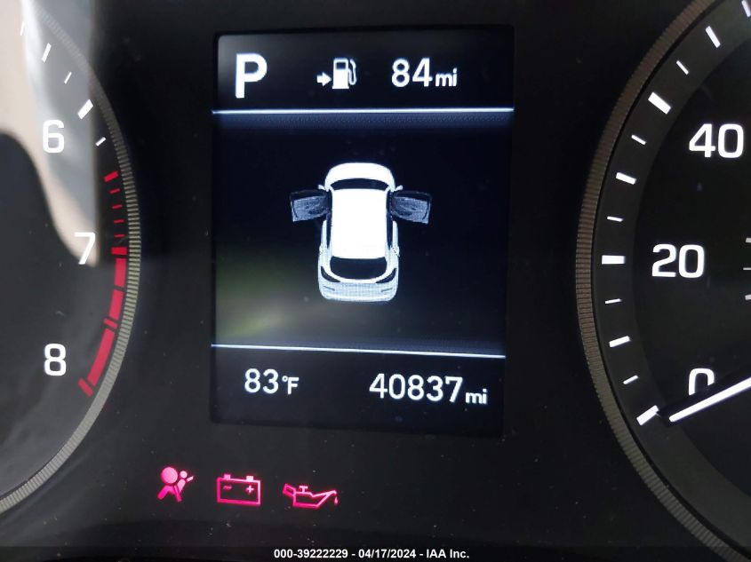 2020 Hyundai Tucson Sport VIN: KM8J3CAL1LU101255 Lot: 39222229