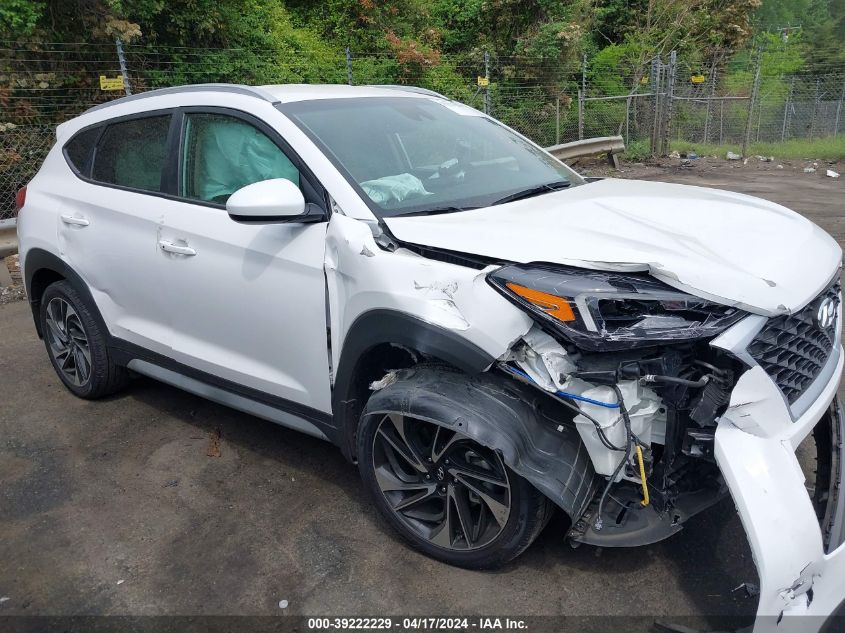 2020 Hyundai Tucson Sport VIN: KM8J3CAL1LU101255 Lot: 39222229