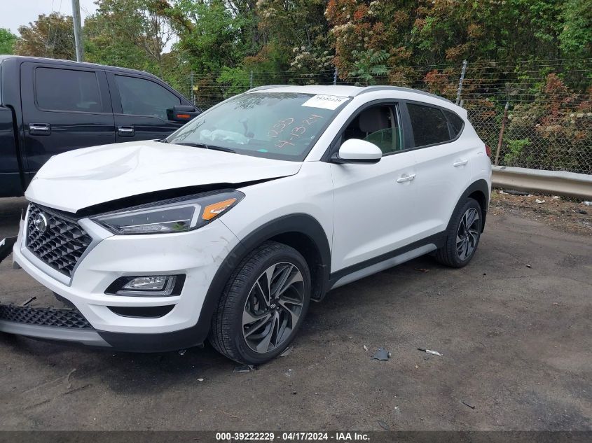 2020 Hyundai Tucson Sport VIN: KM8J3CAL1LU101255 Lot: 39222229