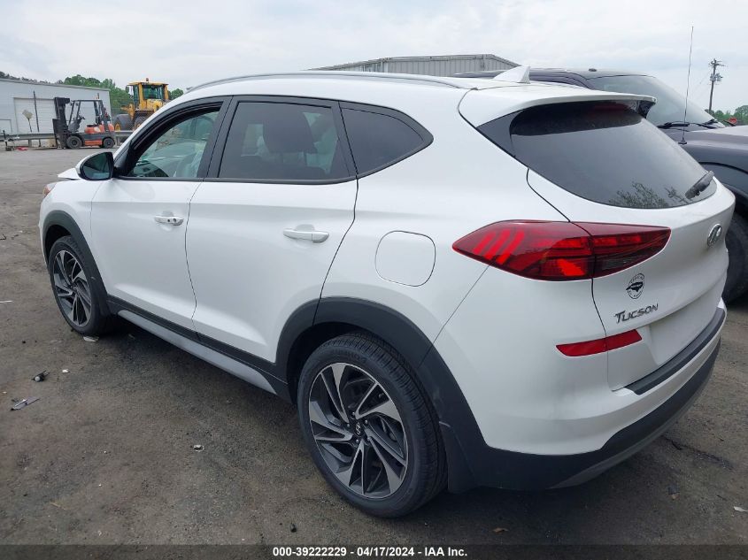 2020 Hyundai Tucson Sport VIN: KM8J3CAL1LU101255 Lot: 39222229