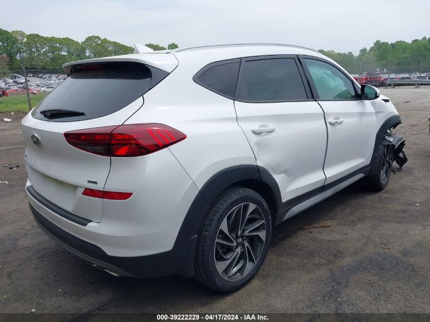 2020 Hyundai Tucson Sport VIN: KM8J3CAL1LU101255 Lot: 39222229