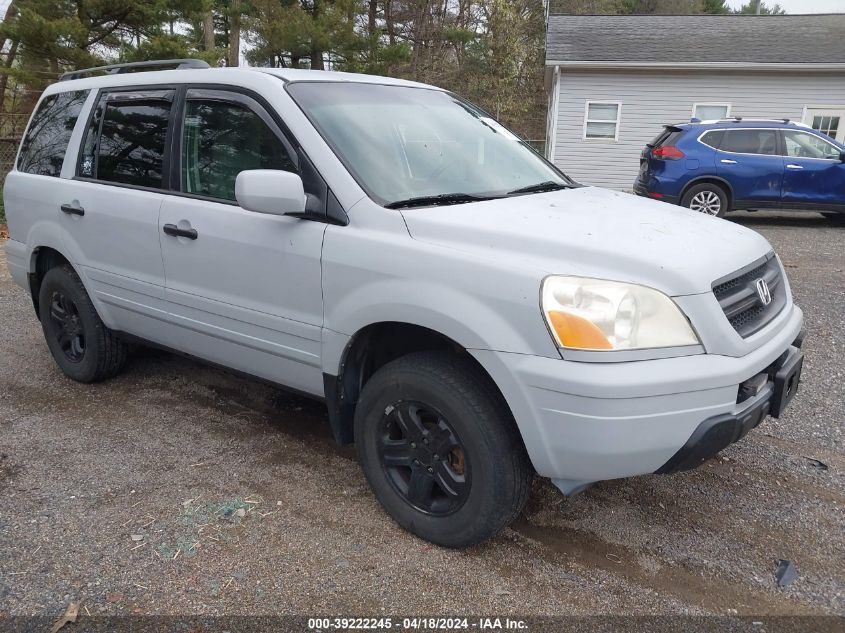 2004 Honda Pilot Ex VIN: 2HKYF18464H597968 Lot: 48286074