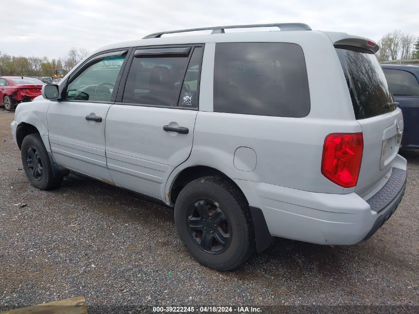 2004 Honda Pilot Ex VIN: 2HKYF18464H597968 Lot: 48286074