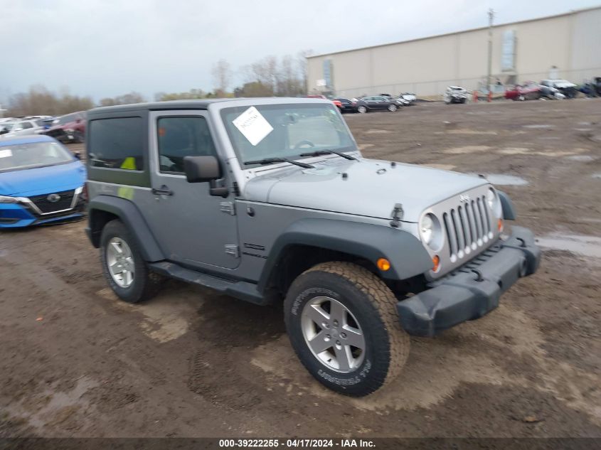 2013 Jeep Wrangler Sport VIN: 1C4AJWAG3DL700146 Lot: 39222255