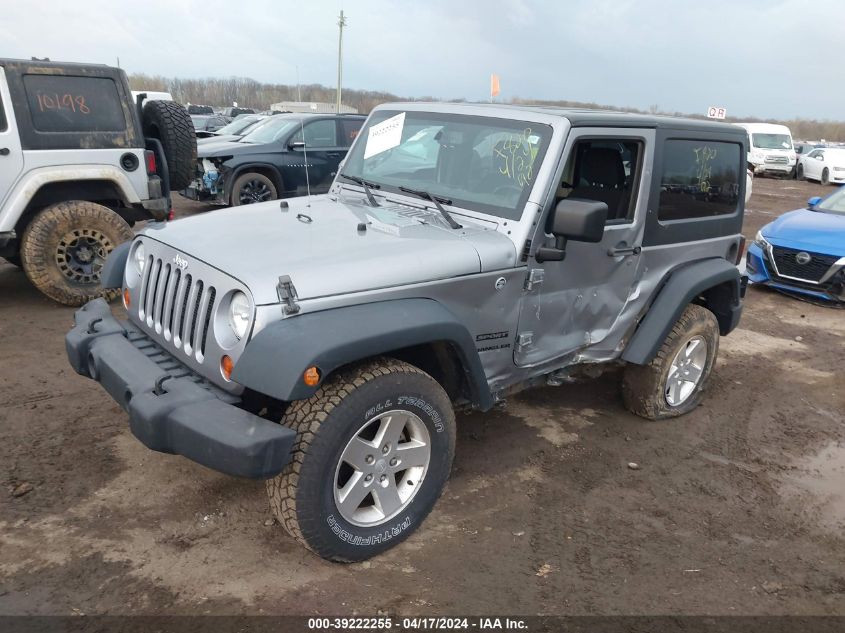 2013 Jeep Wrangler Sport VIN: 1C4AJWAG3DL700146 Lot: 39222255