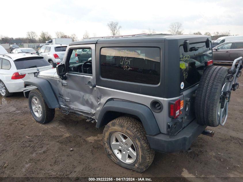 2013 Jeep Wrangler Sport VIN: 1C4AJWAG3DL700146 Lot: 39222255