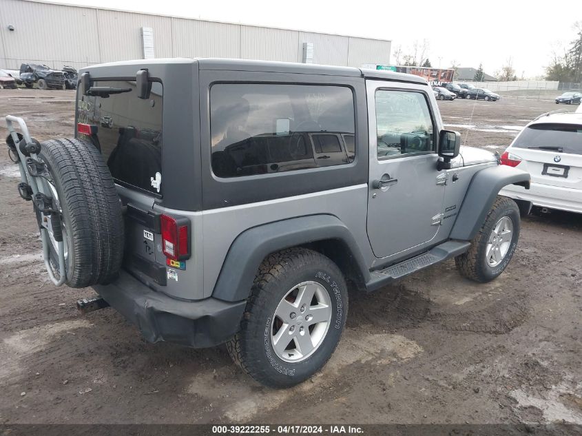 2013 Jeep Wrangler Sport VIN: 1C4AJWAG3DL700146 Lot: 39222255