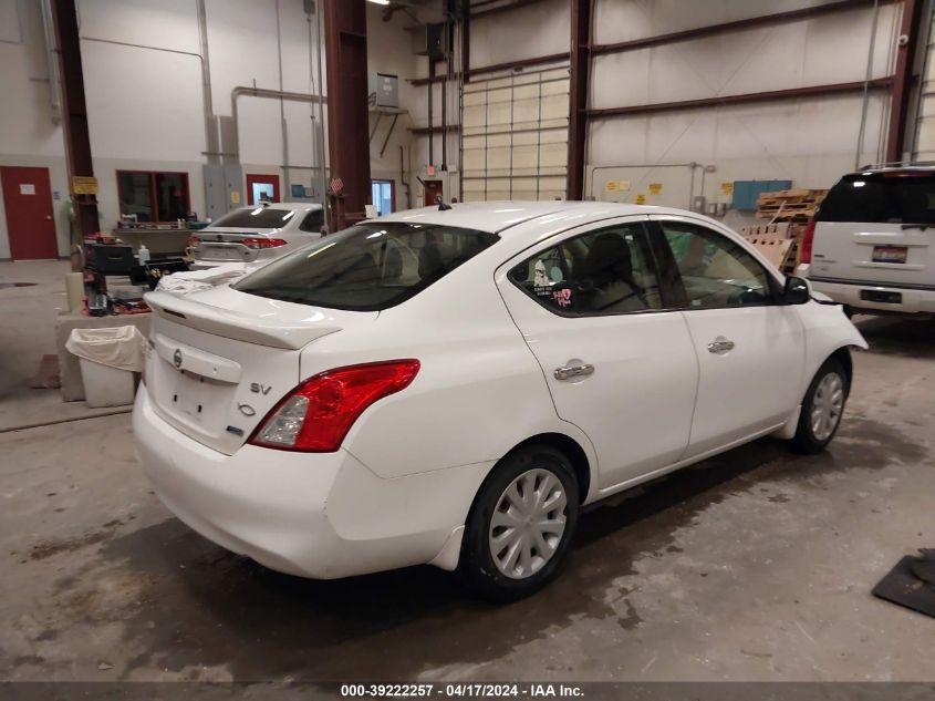 2014 Nissan Versa 1.6 Sv VIN: 3N1CN7AP1EL819261 Lot: 39222257