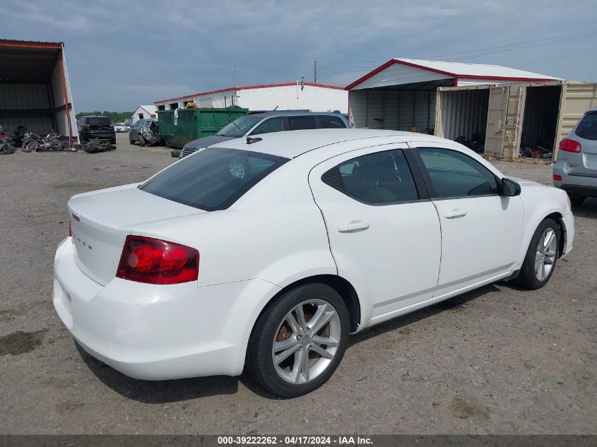 1C3CDZAG5DN750377 | 2013 DODGE AVENGER