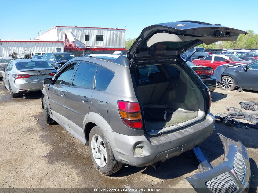 2005 Pontiac Vibe VIN: 5Y2SL63825Z482882 Lot: 39222264