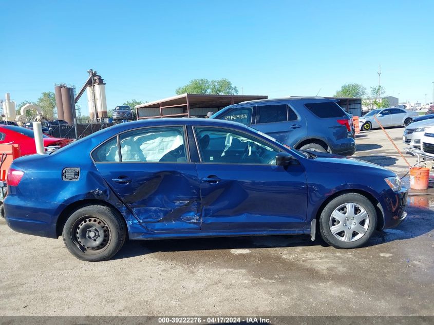 2014 Volkswagen Jetta 2.0L S VIN: 3VW2K7AJ1EM209235 Lot: 39222276