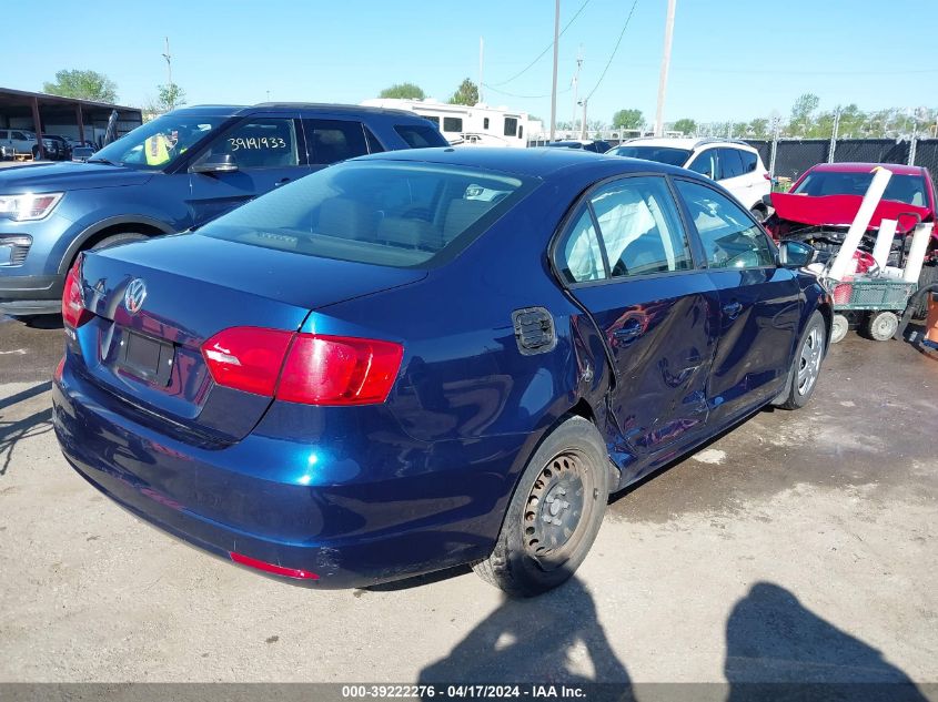 2014 Volkswagen Jetta 2.0L S VIN: 3VW2K7AJ1EM209235 Lot: 39222276