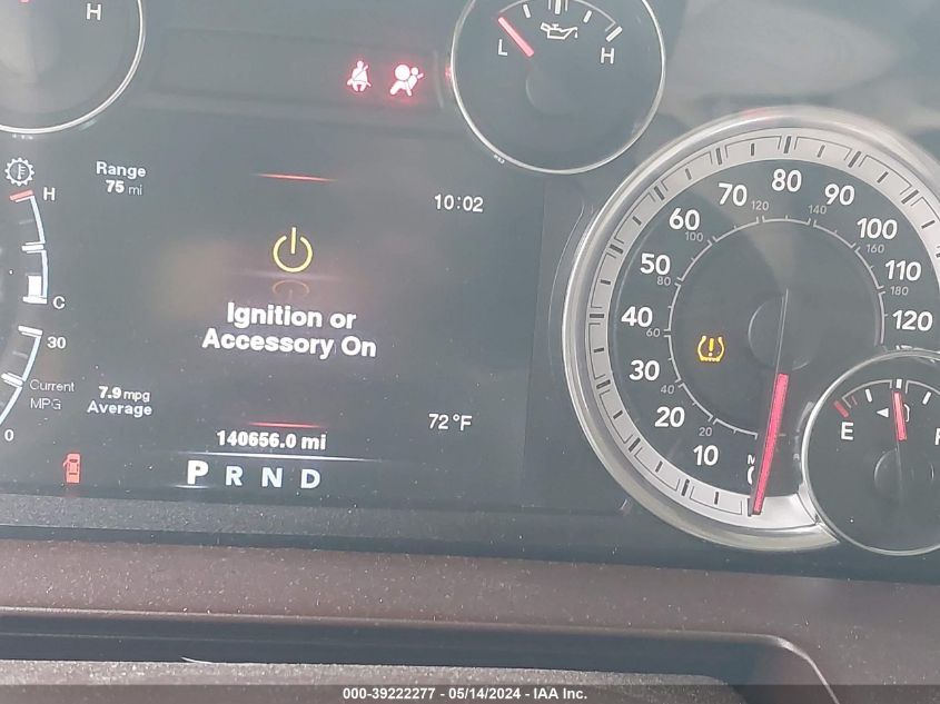 2014 Ram 1500 Laramie VIN: 1C6RR6NTXES196969 Lot: 39222277