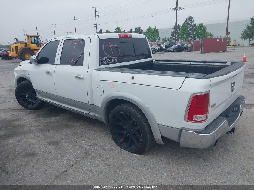 2014 Ram 1500 Laramie VIN: 1C6RR6NTXES196969 Lot: 39222277