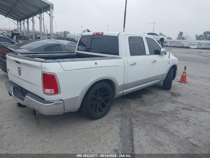 2014 Ram 1500 Laramie VIN: 1C6RR6NTXES196969 Lot: 39222277