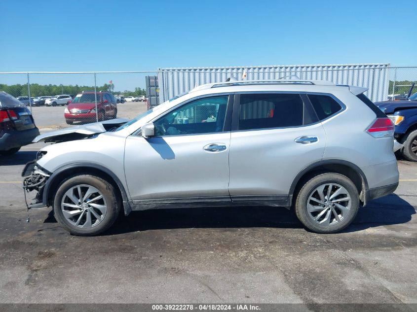 2015 Nissan Rogue Sl VIN: 5N1AT2MV2FC849188 Lot: 39222278