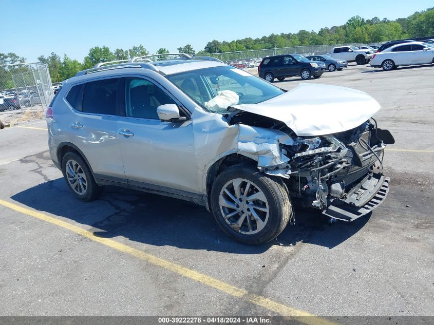 2015 Nissan Rogue Sl VIN: 5N1AT2MV2FC849188 Lot: 39222278