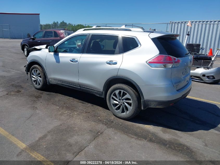 2015 Nissan Rogue Sl VIN: 5N1AT2MV2FC849188 Lot: 39222278