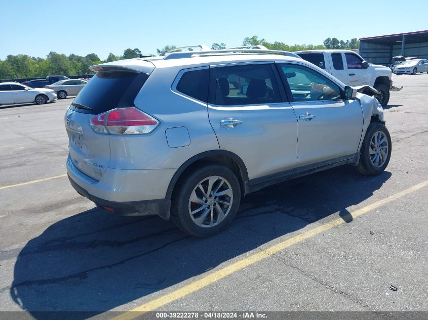 2015 Nissan Rogue Sl VIN: 5N1AT2MV2FC849188 Lot: 39222278