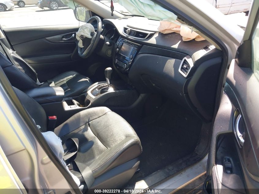 2015 Nissan Rogue Sl VIN: 5N1AT2MV2FC849188 Lot: 39222278