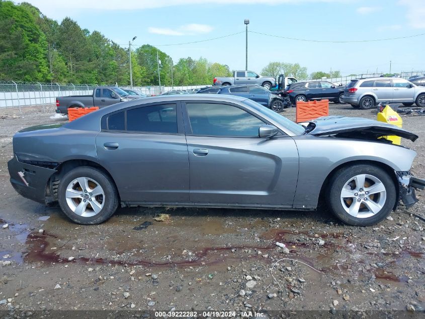 2012 Dodge Charger Se VIN: 2C3CDXBG4CH213395 Lot: 39222282