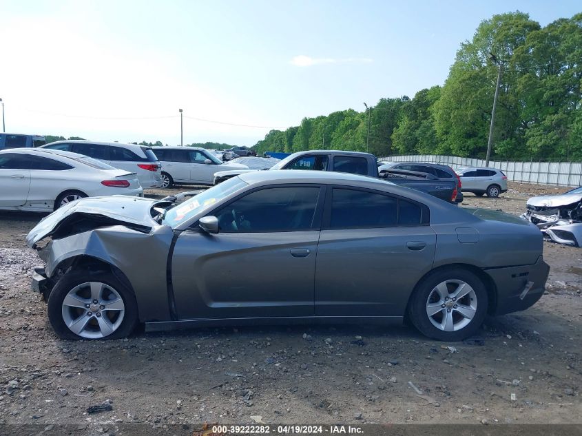 2012 Dodge Charger Se VIN: 2C3CDXBG4CH213395 Lot: 39222282