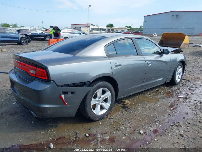 2012 Dodge Charger Se VIN: 2C3CDXBG4CH213395 Lot: 39222282