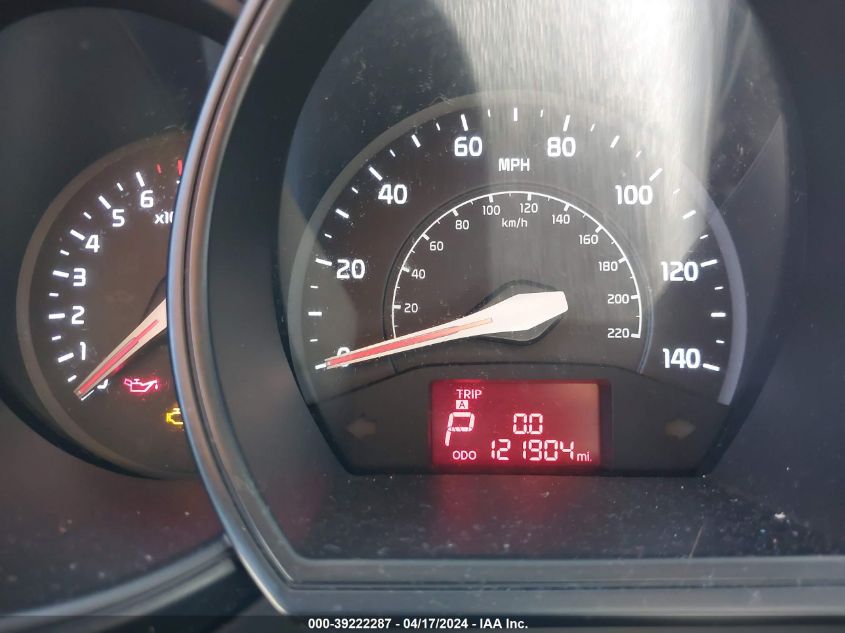 2014 Kia Rio Lx VIN: KNADM4A33E6371774 Lot: 39222287