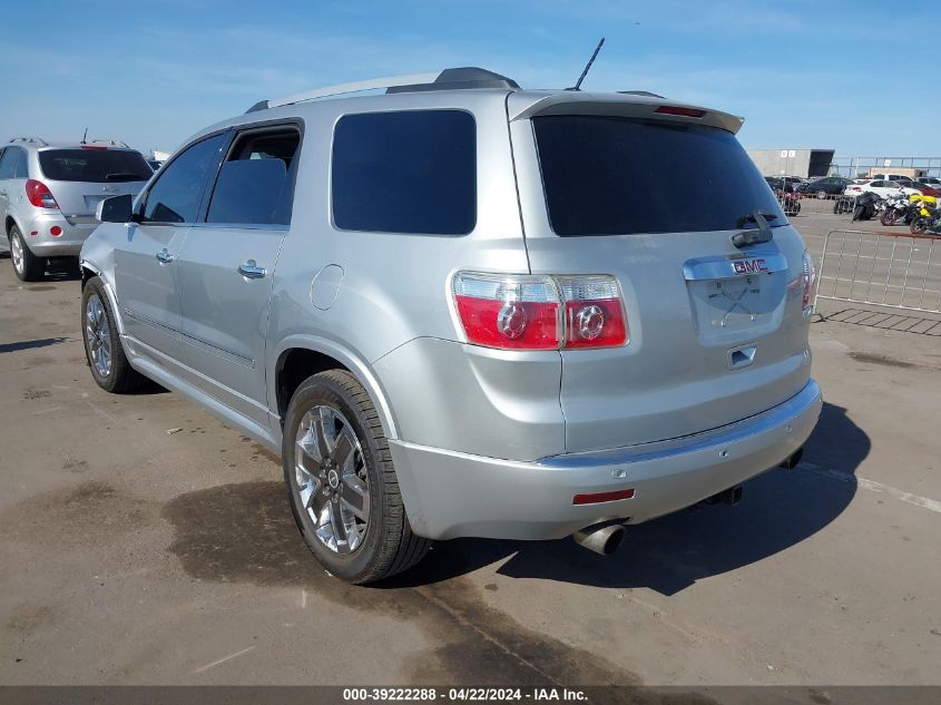 2012 GMC Acadia Denali VIN: 1GKKRTED8CJ243053 Lot: 39222288