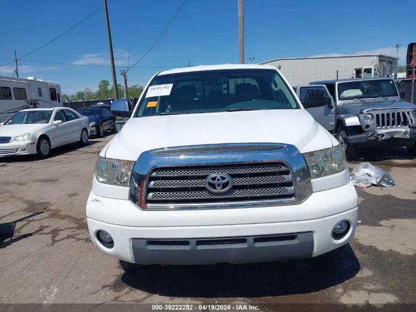 2007 Toyota Tundra Limited 5.7L V8 VIN: 5TFBV58157X023330 Lot: 39222292