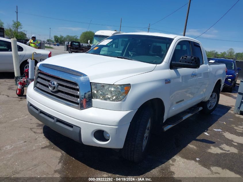 2007 Toyota Tundra Limited 5.7L V8 VIN: 5TFBV58157X023330 Lot: 39222292