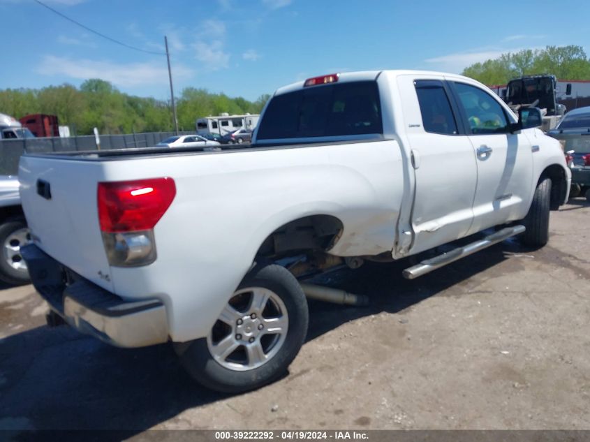 2007 Toyota Tundra Limited 5.7L V8 VIN: 5TFBV58157X023330 Lot: 39222292