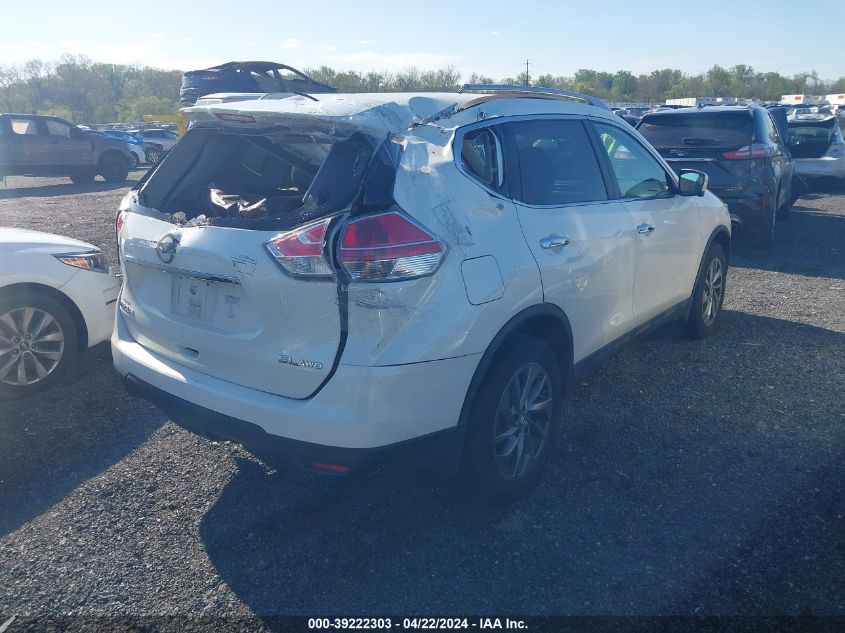 2015 Nissan Rogue Sl VIN: 5N1AT2MV2FC808897 Lot: 39222303