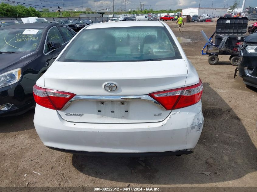 2016 Toyota Camry Le VIN: 4T1BF1FK6GU217296 Lot: 39222312