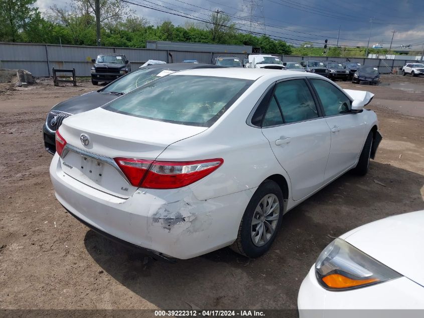 2016 Toyota Camry Le VIN: 4T1BF1FK6GU217296 Lot: 39222312