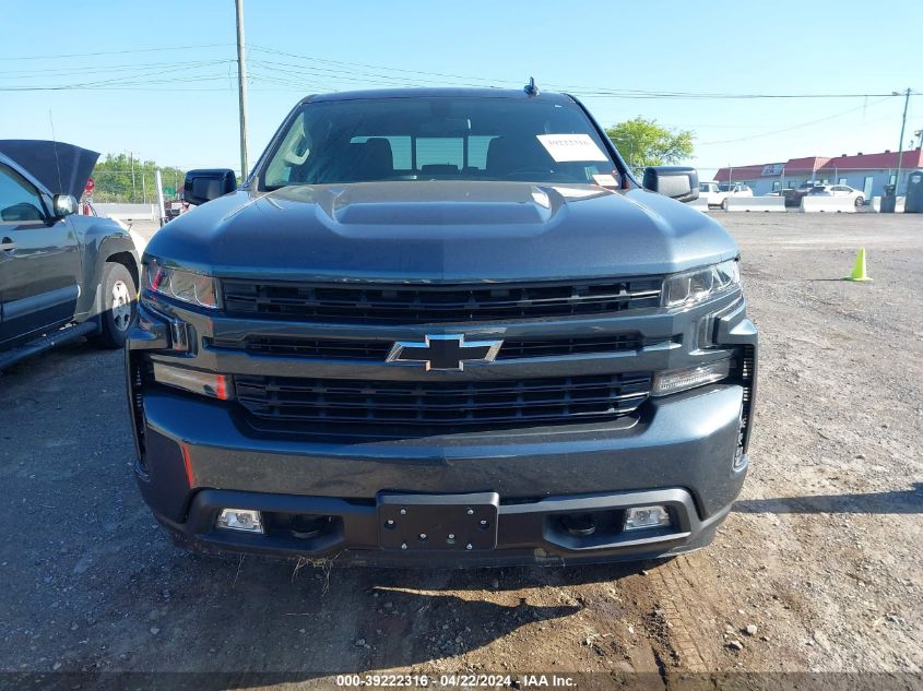 2021 Chevrolet Silverado 1500 4Wd Short Bed Rst VIN: 1GCUYEED8MZ243110 Lot: 39222316