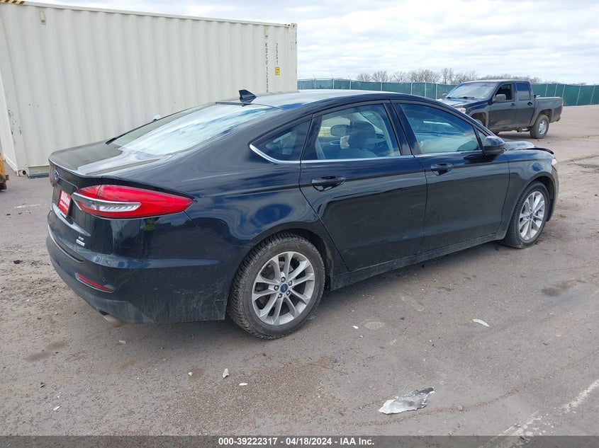 VIN 3FA6P0HD1LR162601 2020 FORD FUSION SE