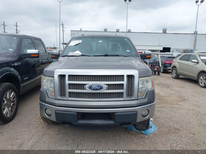 2012 Ford F-150 Lariat VIN: 1FTFW1EF6CFC20224 Lot: 39222325