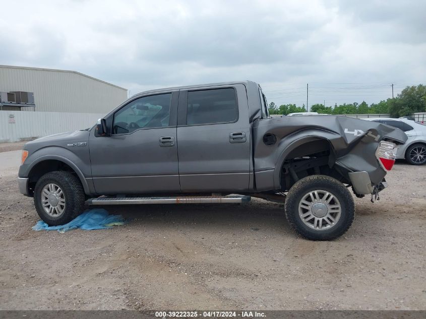 2012 Ford F-150 Lariat VIN: 1FTFW1EF6CFC20224 Lot: 39222325