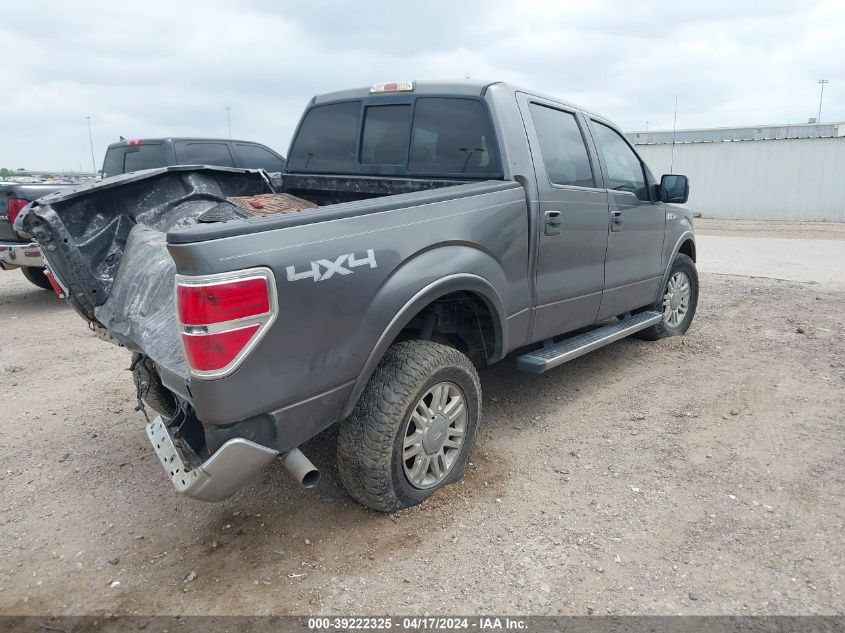 2012 Ford F-150 Lariat VIN: 1FTFW1EF6CFC20224 Lot: 39222325