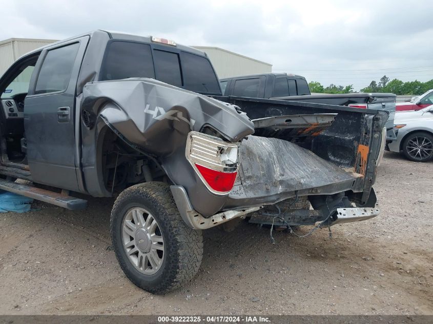 2012 Ford F-150 Lariat VIN: 1FTFW1EF6CFC20224 Lot: 39222325