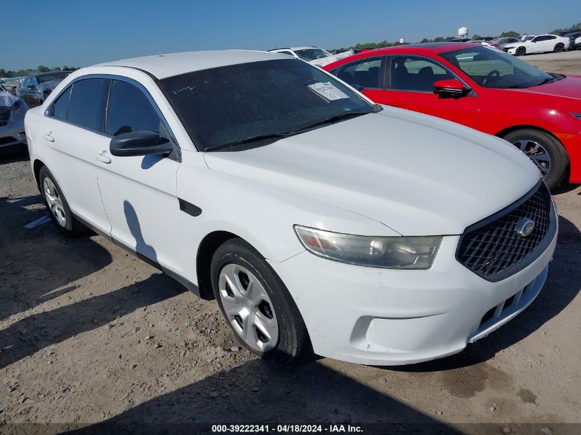 2013 FORD TAURUS POLICE INTERCEPTOR - 1FAHP2L80DG109539