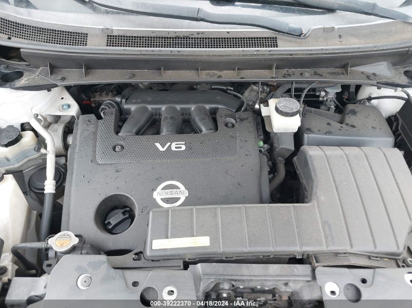 2009 Nissan Murano Sl VIN: JN8AZ18W99W135310 Lot: 39222370