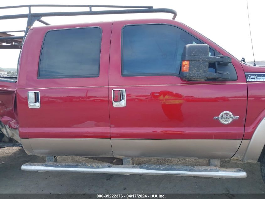 2014 Ford F-250 Lariat VIN: 1FT7W2BT9EEA13940 Lot: 39222376