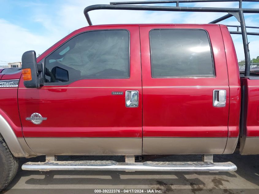 2014 Ford F-250 Lariat VIN: 1FT7W2BT9EEA13940 Lot: 39222376