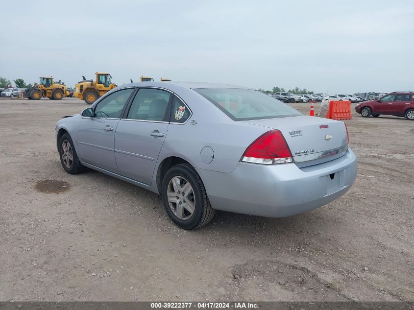2006 Chevrolet Impala Ls VIN: 2G1WB58K069236467 Lot: 39222377