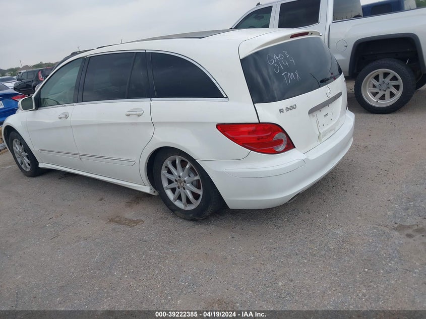 2006 Mercedes-Benz R 500 4Matic VIN: 4JGCB75E36A030144 Lot: 39222385