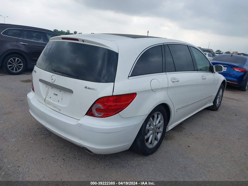 2006 Mercedes-Benz R 500 4Matic VIN: 4JGCB75E36A030144 Lot: 39222385